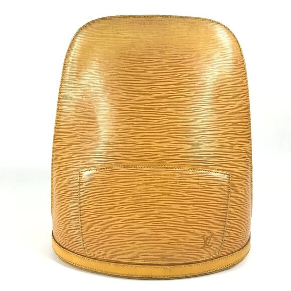 LOUIS VUITTON M52299 Epi Coblanc Backpack Bag Epi Leather Tassiri Yellow - Picture 1 of 16